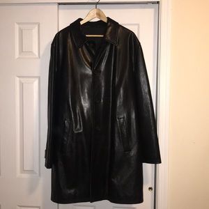 Men’s Prada Genuine Leather coat Size 54